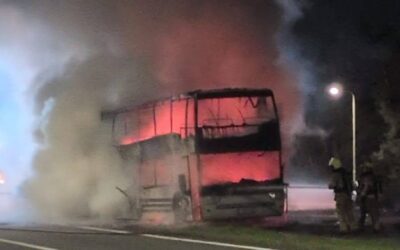 Spendenaufruf nach Busbrand eines belgischen Orchesters