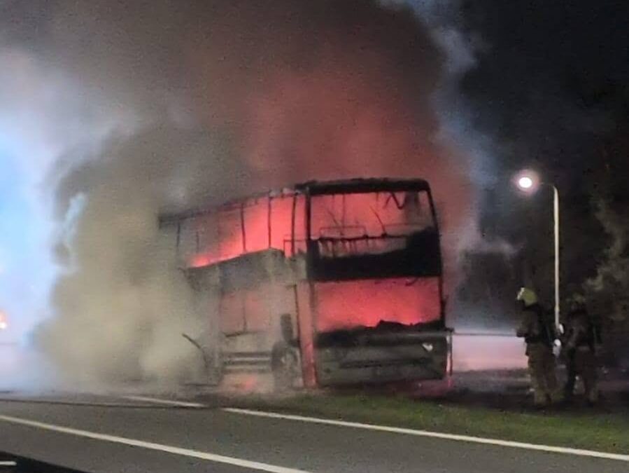 Spendenaufruf nach Busbrand eines belgischen Orchesters